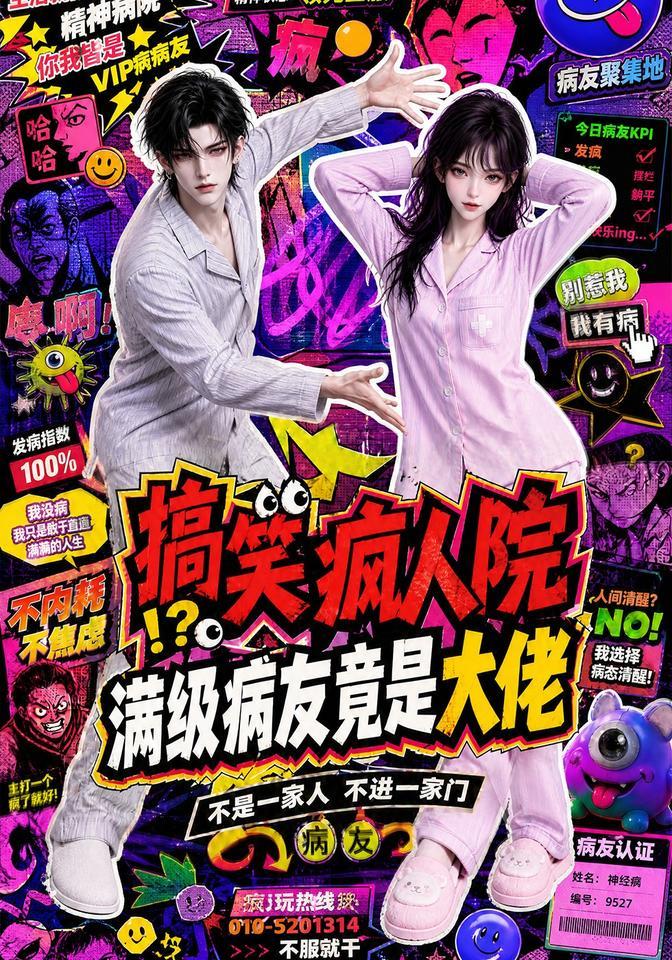 搞笑疯人院：满级病友竟是大佬}