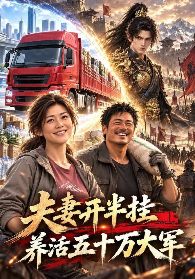 夫妻开半挂养活五十万大军}